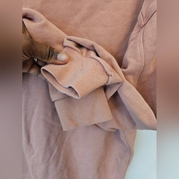 Lululemon Perfectly Oversized Crew, Pink Savannah. Measurements in Pictu… - Picture 4 of 9